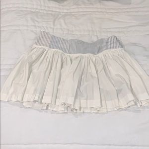 White Lululemon skirt